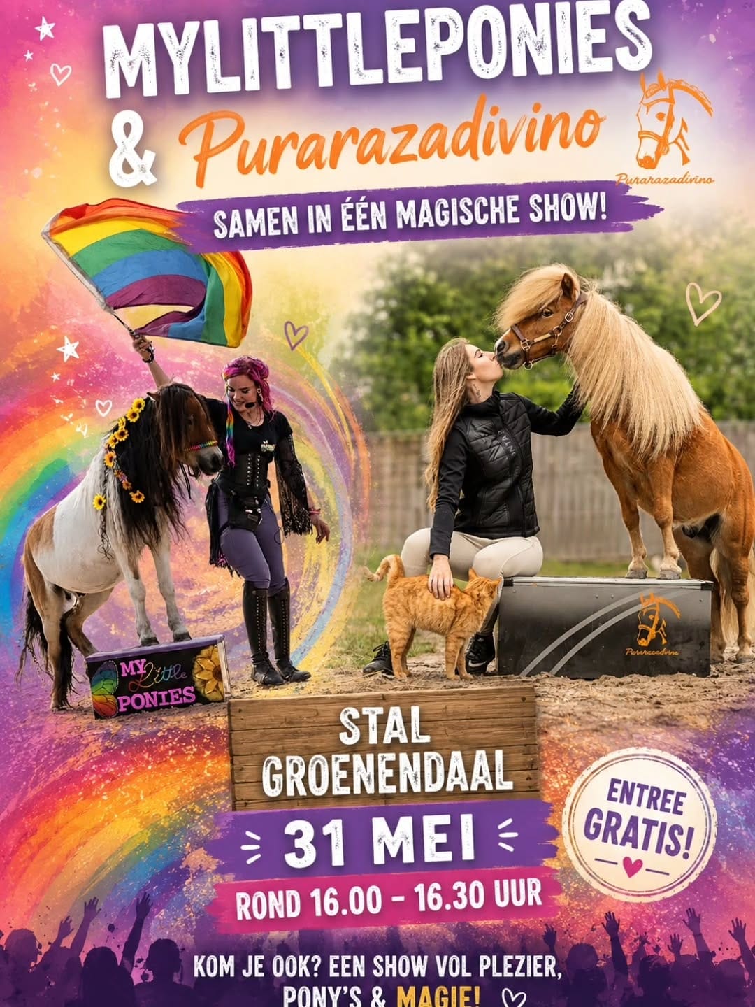 Post 1 by My Little Ponies 🏳️‍🌈 | Agility Showteam on Instagram (image)