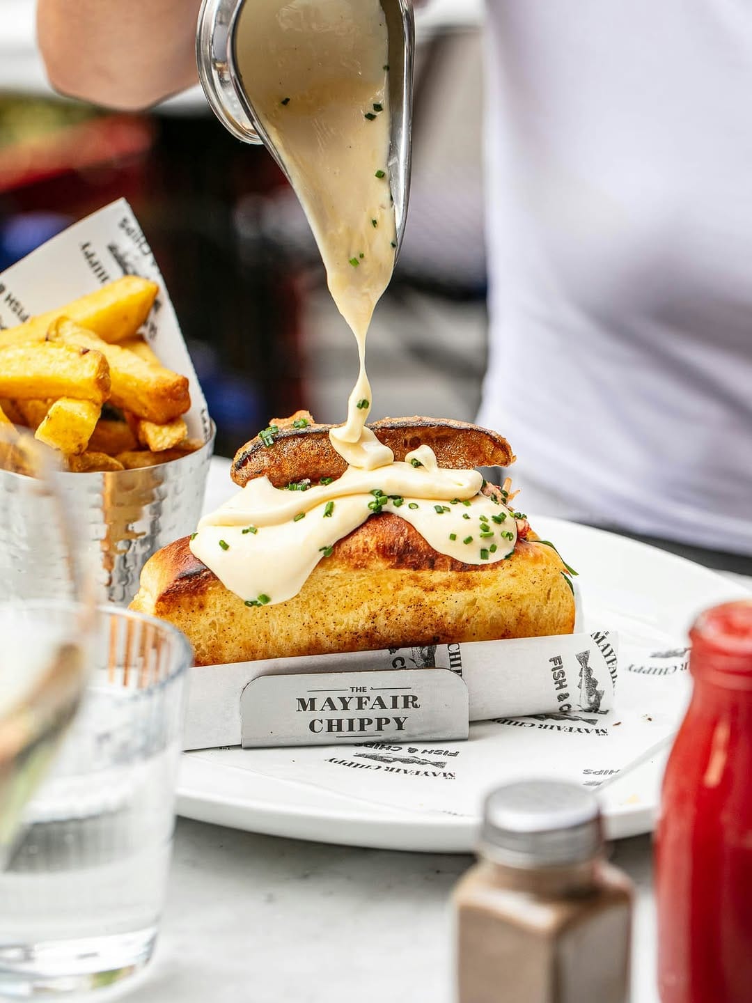 Post 7 by The Mayfair Chippy on Instagram (image)