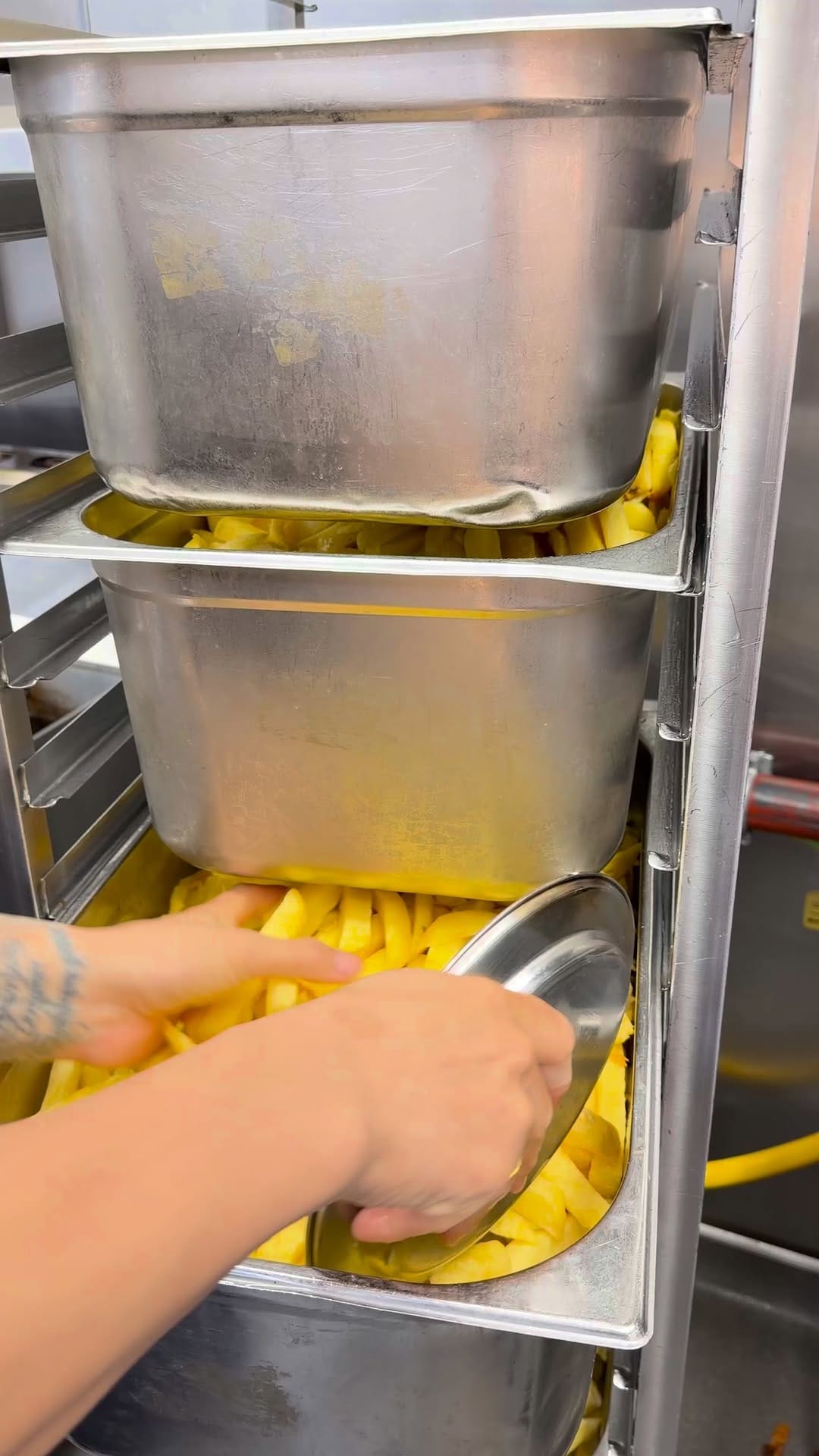 Post 10 by The Mayfair Chippy on Instagram (video)