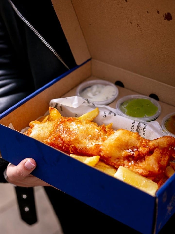Post 2 by The Mayfair Chippy on Instagram (image)