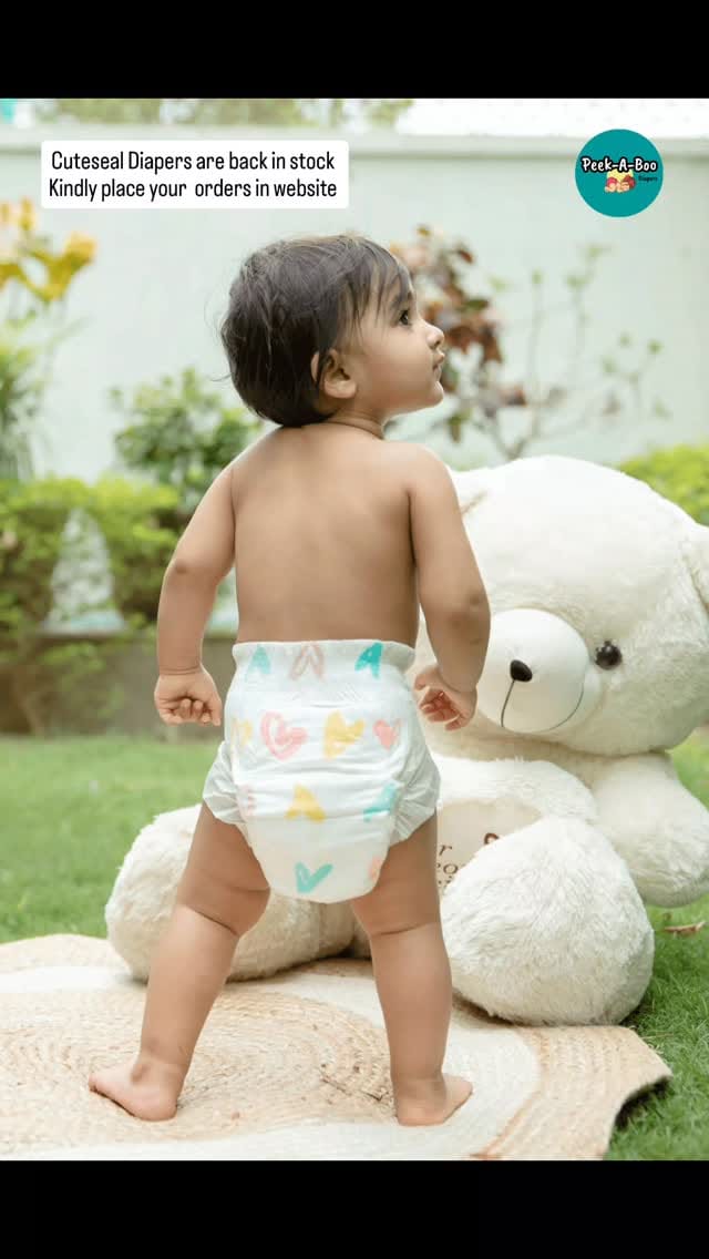 Post 2 by CUTESEAL & NAPPEE- BABY DIAPERS on Instagram (video)