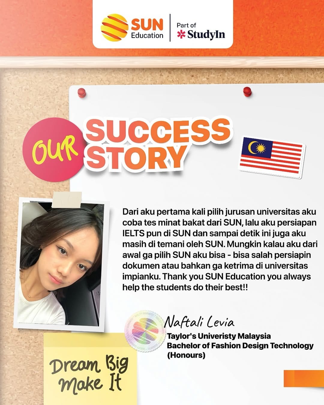 Post 6 by SUN Education & English Smg on Instagram (image)
