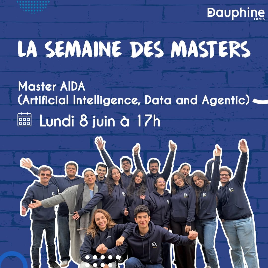 Post 1 by Université Dauphine Tunis on Instagram (image)