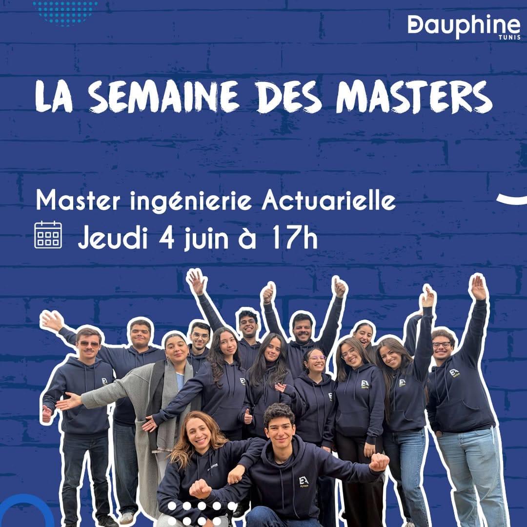 Post 4 by Université Dauphine Tunis on Instagram (image)