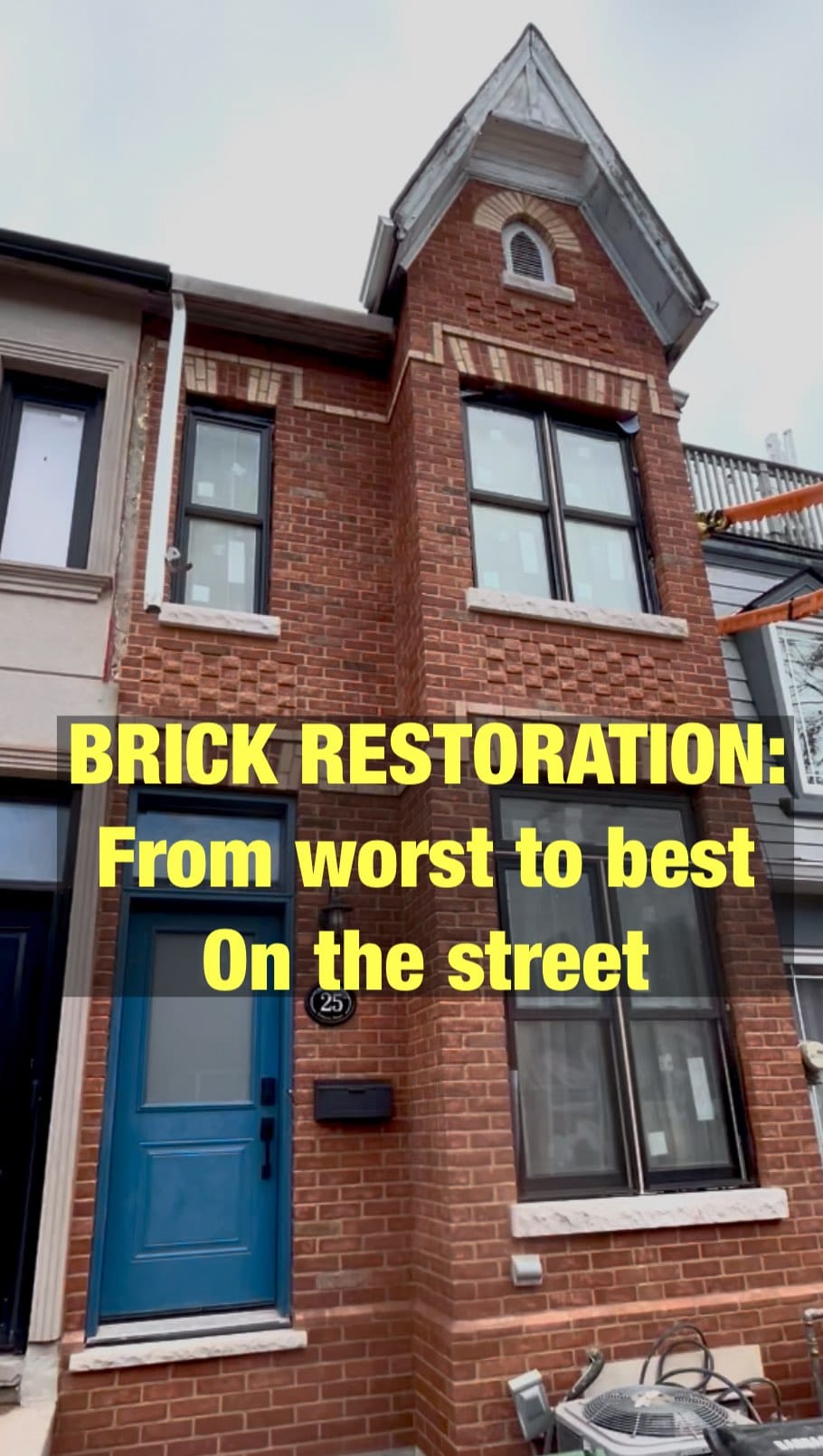 Post 3 by Toronto Masonry Restoration on Instagram (video)