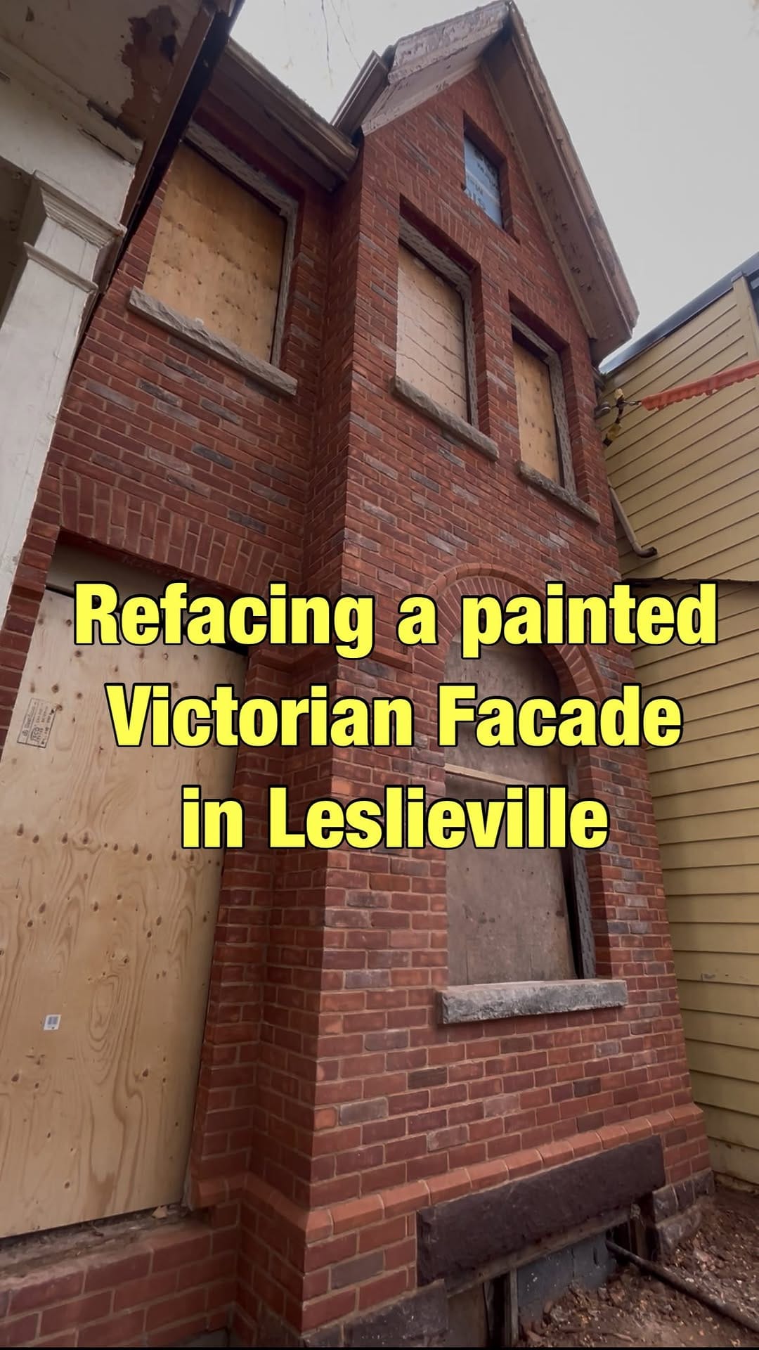 Post 5 by Toronto Masonry Restoration on Instagram (video)