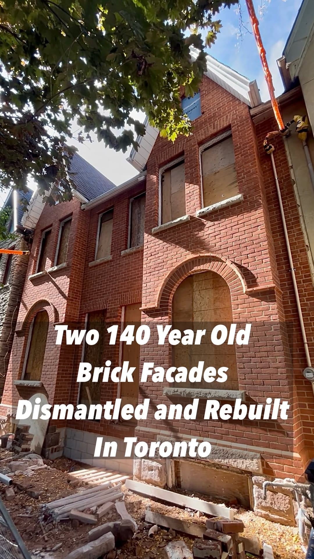 Post 6 by Toronto Masonry Restoration on Instagram (video)