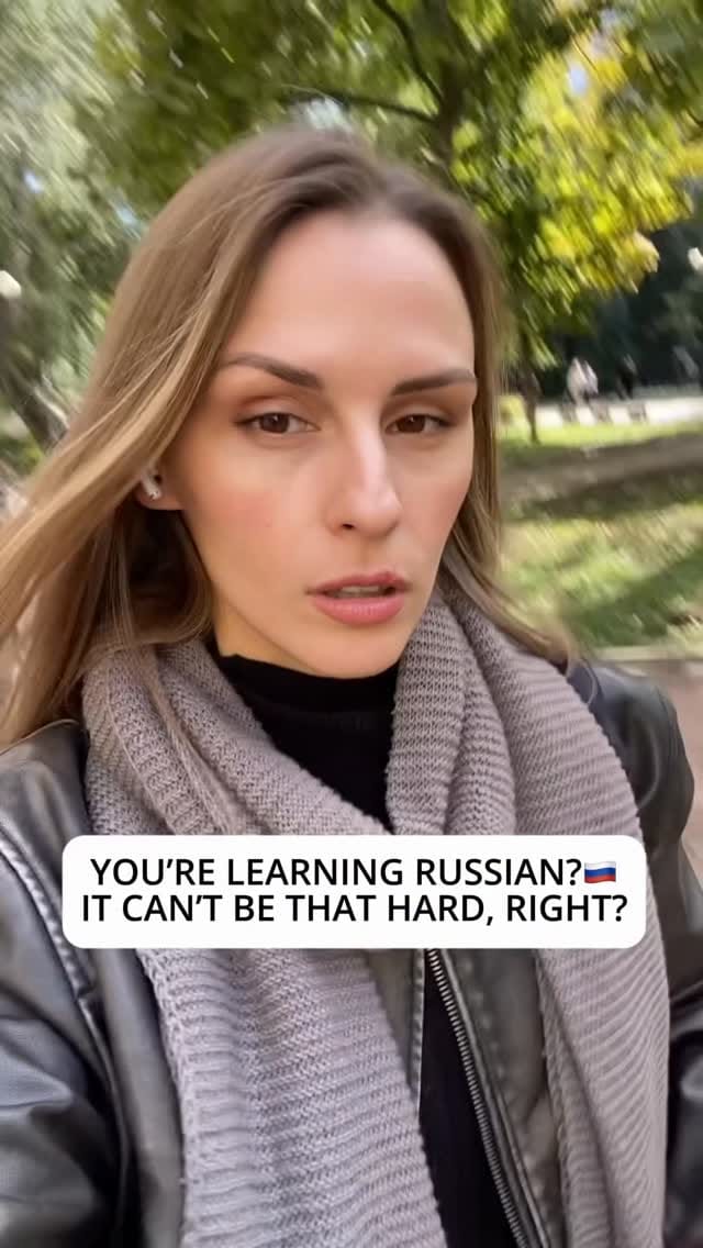Post 6 by Victoria | RUSSIAN LANGUAGE ONLINE on Instagram (video)