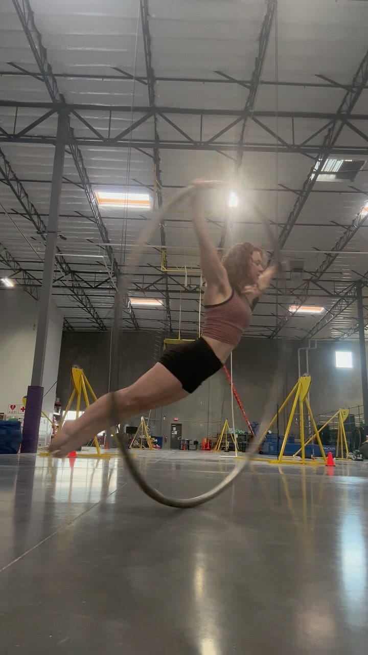 Post 5 by Julia Ruth | Acro•Cyr•Circus on Instagram (video)