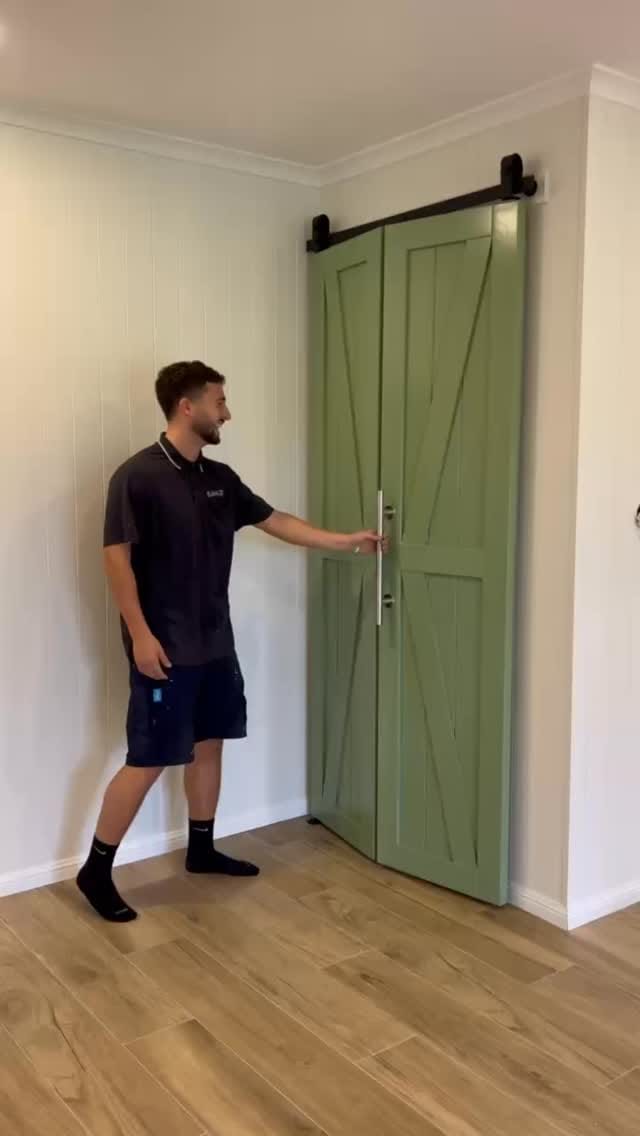 Post 9 by Brisbane Barn Doors on Instagram (video)