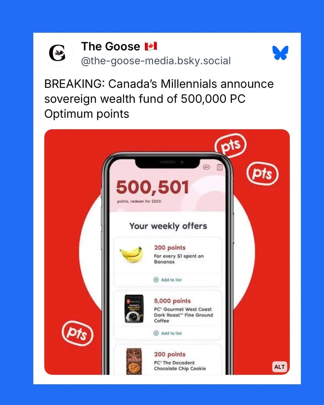 Post 3 by The Goose 🇨🇦 on Instagram (image)