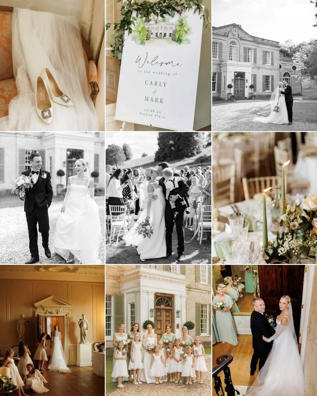 Post 5 by Relaxed, Light & Airy Wedding Photographer on Instagram (carousel)