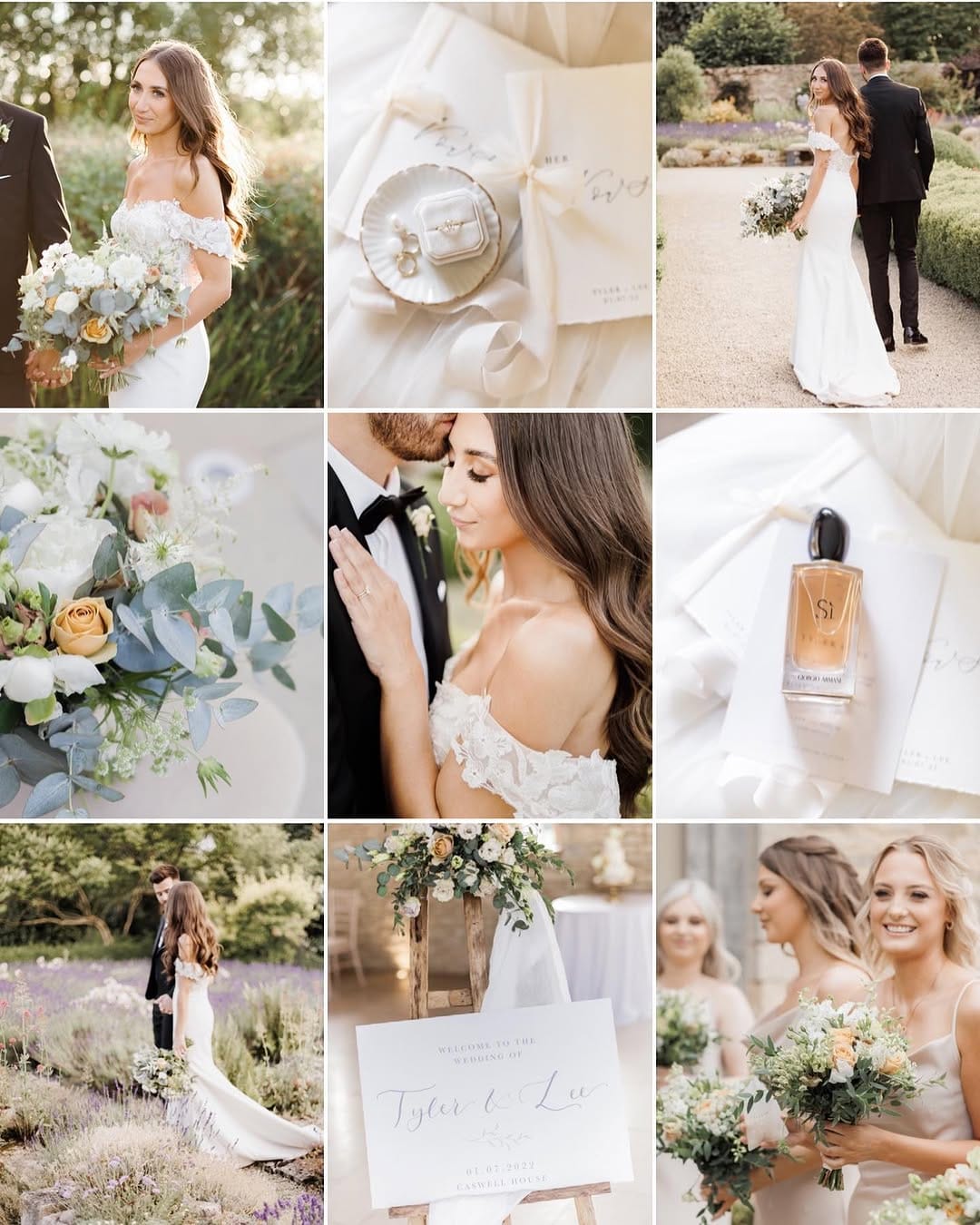 Post 10 by Relaxed, Light & Airy Wedding Photographer on Instagram (carousel)