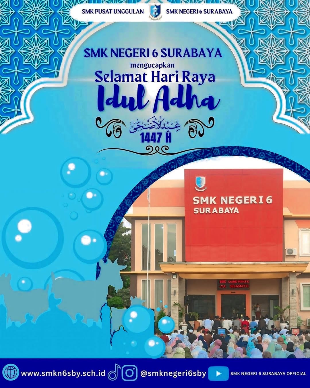 Post 1 by SMK NEGERI 6 SURABAYA on Instagram (carousel)