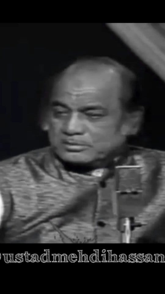 Post 8 by Ustad Mehdi Hassan on Instagram (video)