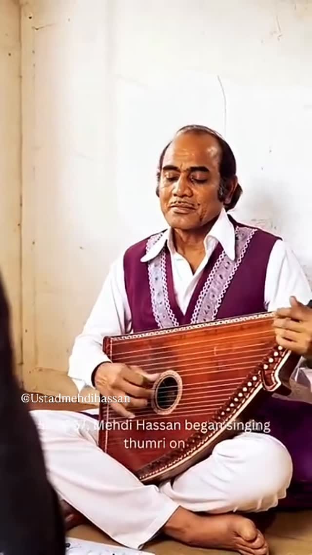 Post 2 by Ustad Mehdi Hassan on Instagram (video)