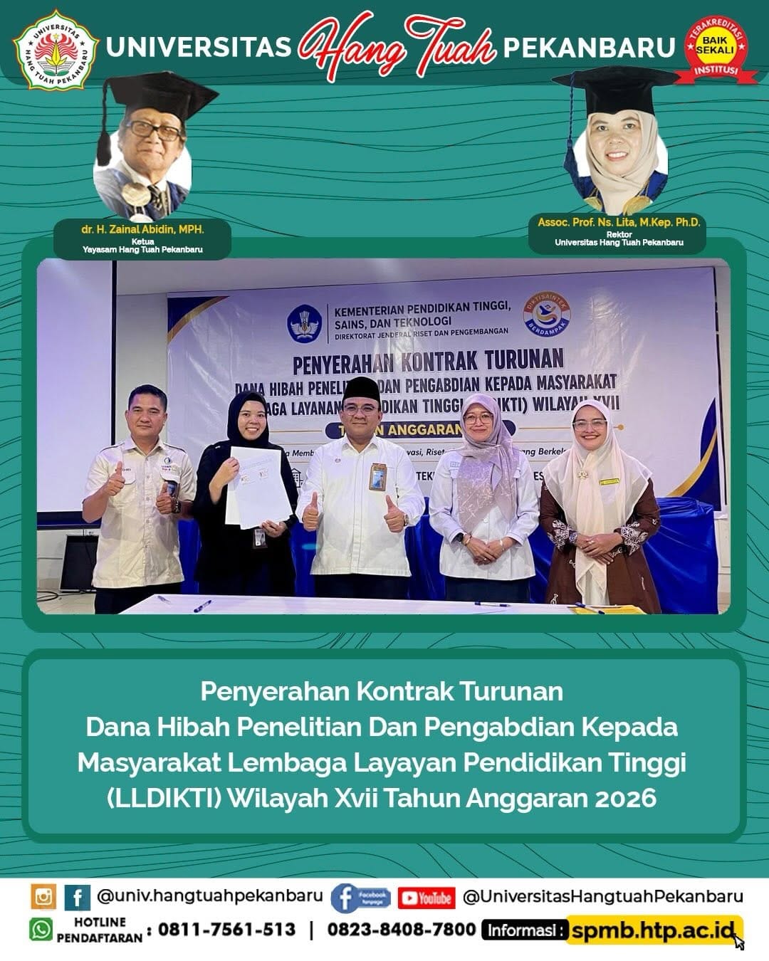 Post 3 by Universitas HangTuah Pekanbaru on Instagram (carousel)