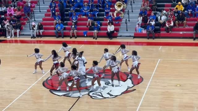 Post 8 by North Meck HS Cheerleaders💙❤️ on Instagram (video)