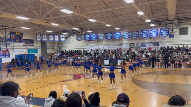 Post 2 by North Meck HS Cheerleaders💙❤️ on Instagram (video)