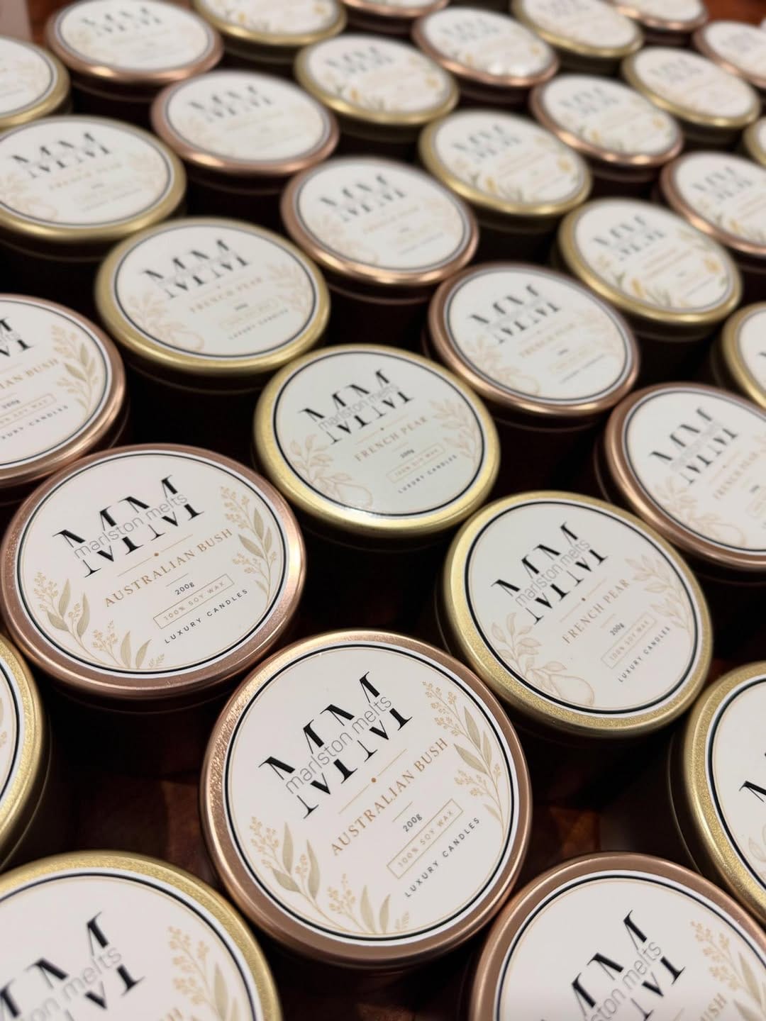 Post 7 by Hand Poured Luxury 100% Soy Wax Candles on Instagram (image)