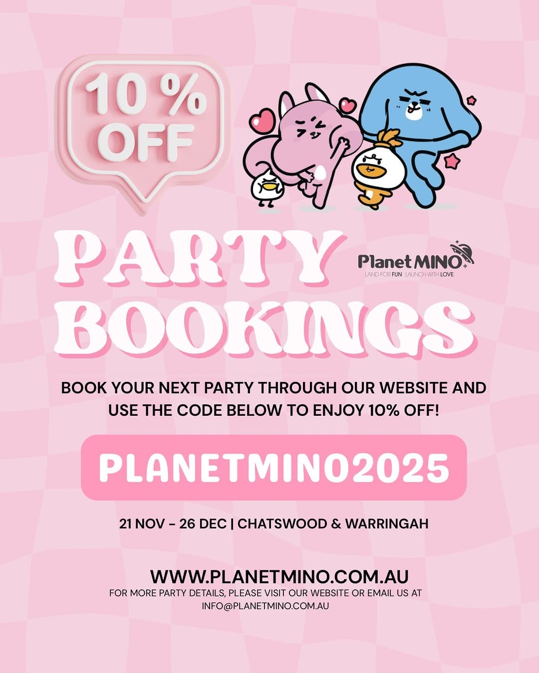 Post 10 by Planet Mino | Sydney on Instagram (image)