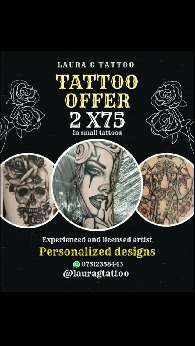 Post 6 by Laura G Tattoo on Instagram (video)