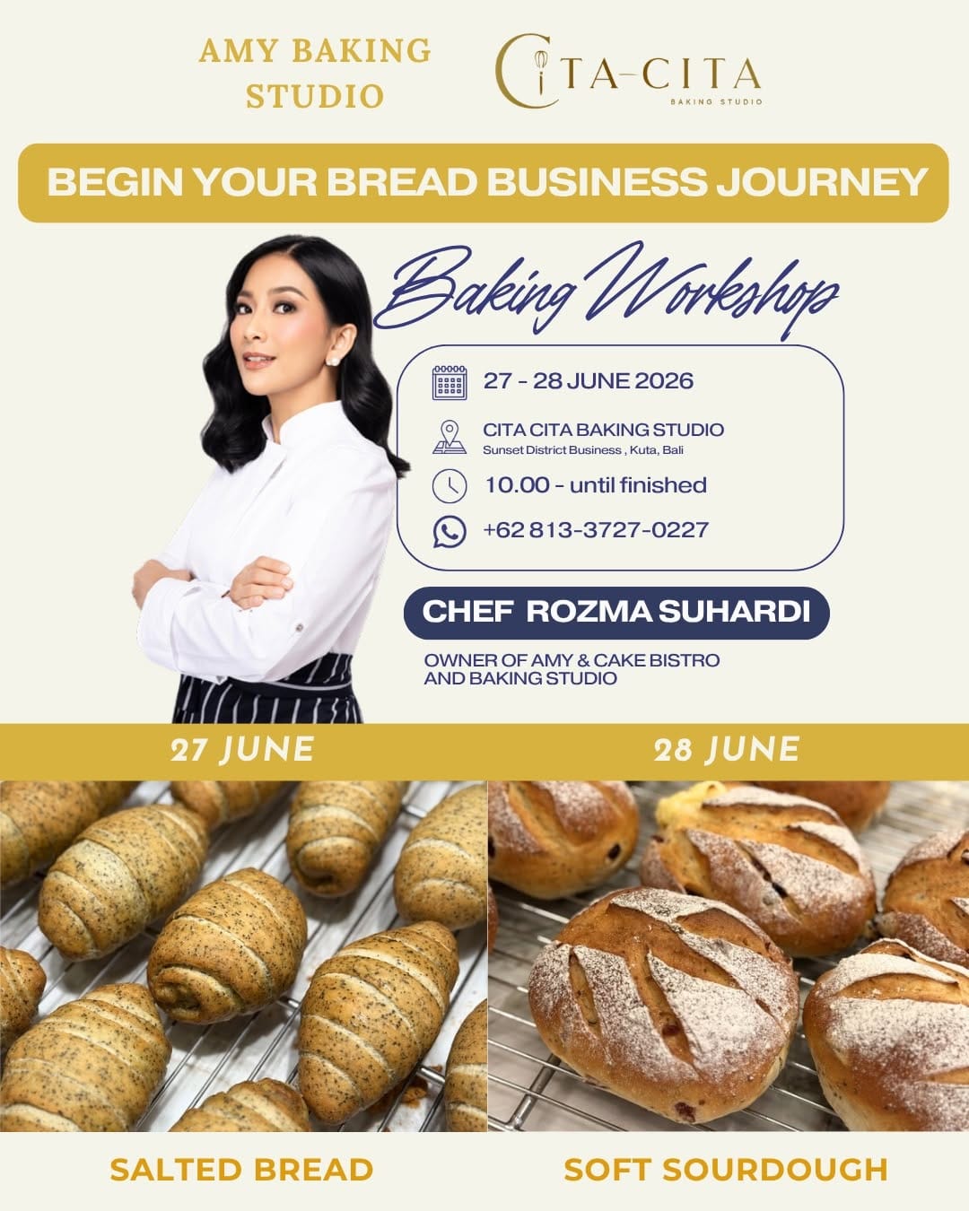 Post 7 by Amy Kitchen and Baking Studio by @Rozmasuhardi on Instagram (carousel)