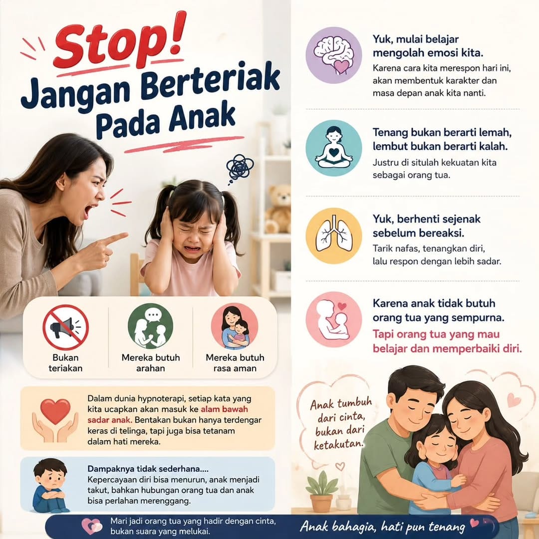 Post 4 by SASHA ZASKIA, CI, C.Ht, C.NLP, C.NNLP | Hipnoterapi on Instagram (image)