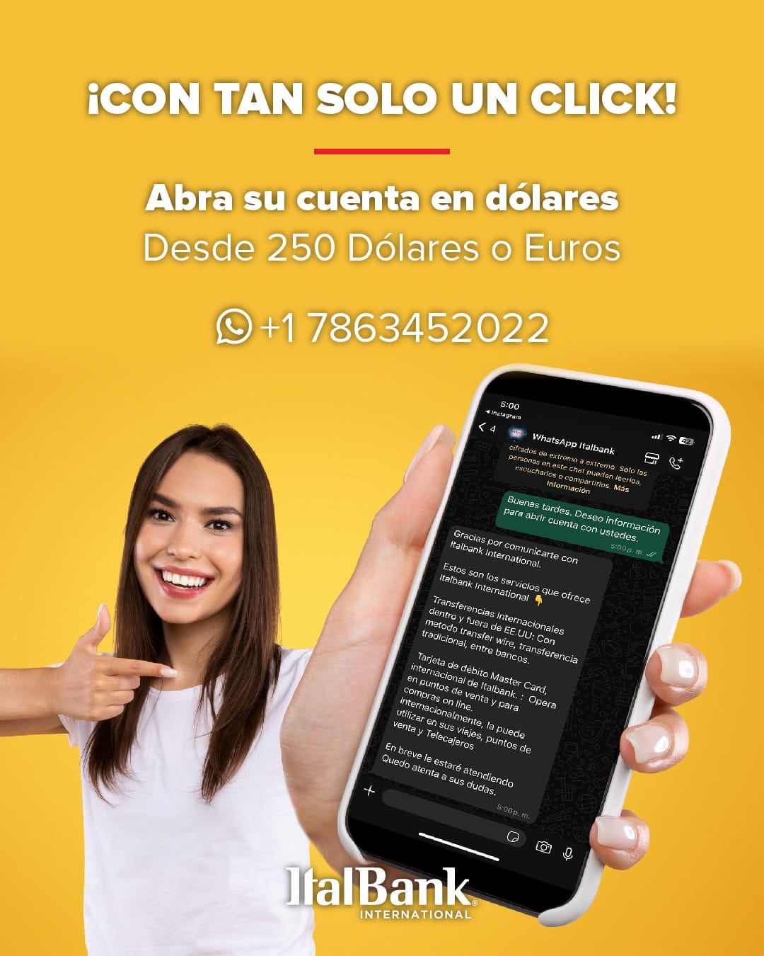 Post 7 by ItalBank -Banco Internacional on Instagram (image)