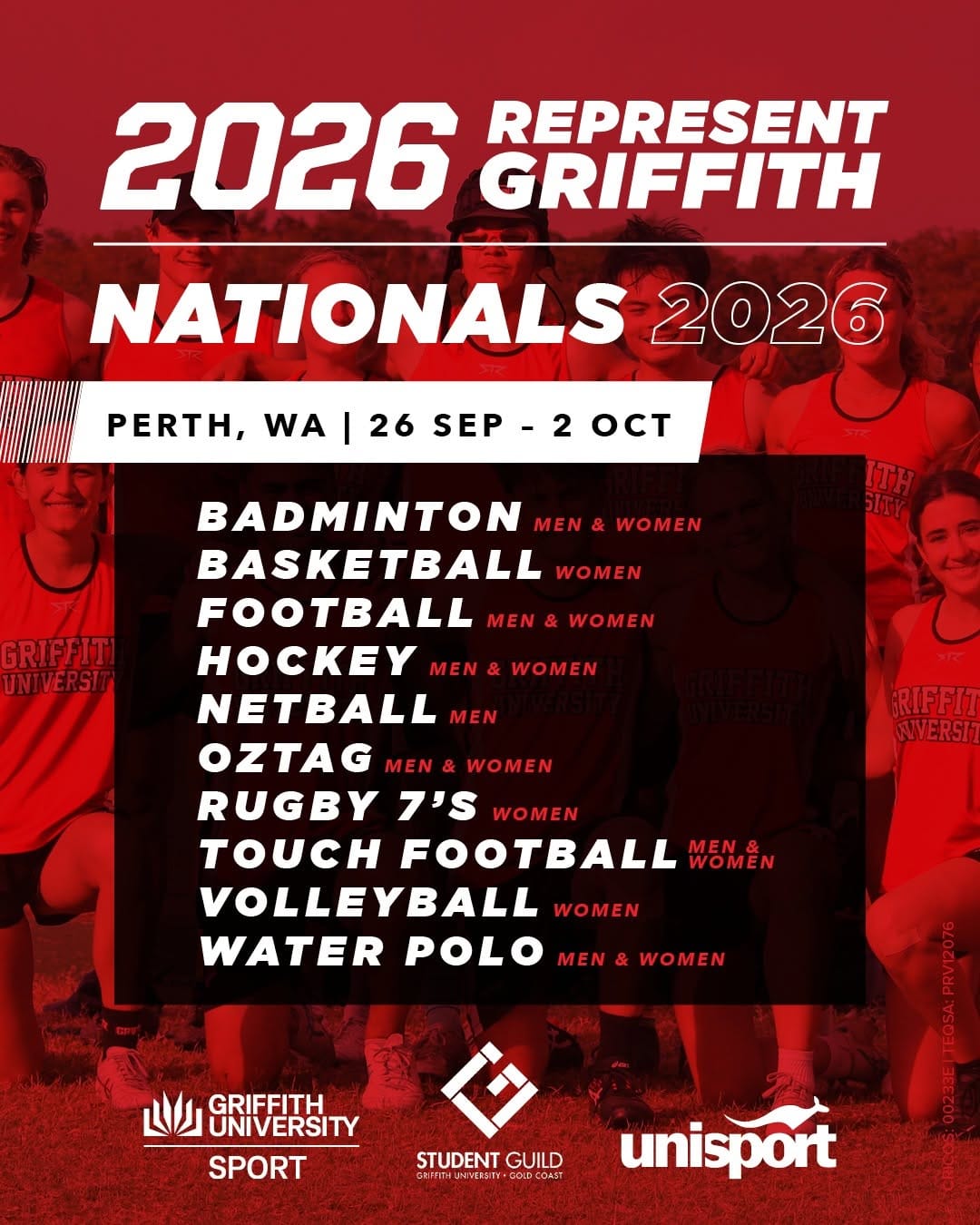 Post 4 by Griffith Sport on Instagram (image)