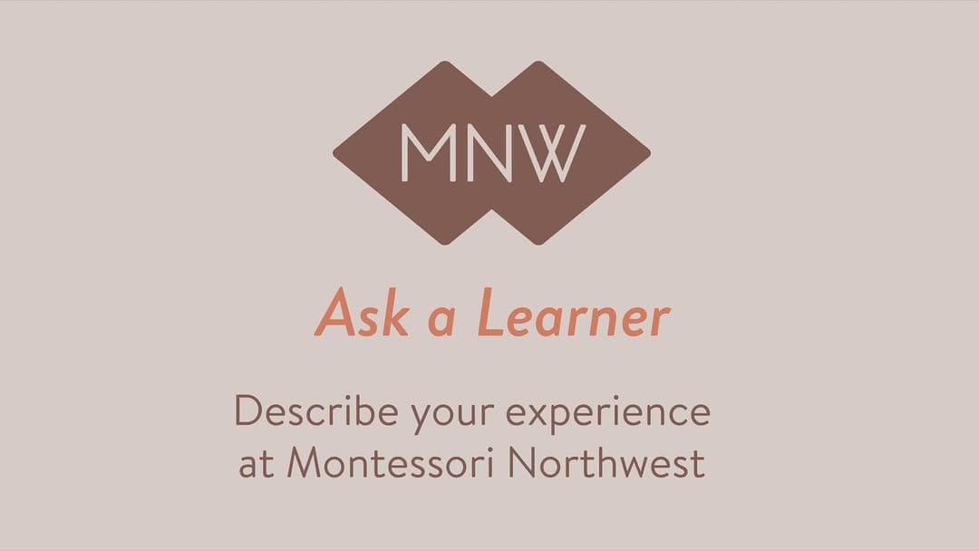 Post 9 by Montessori Northwest on Instagram (video)