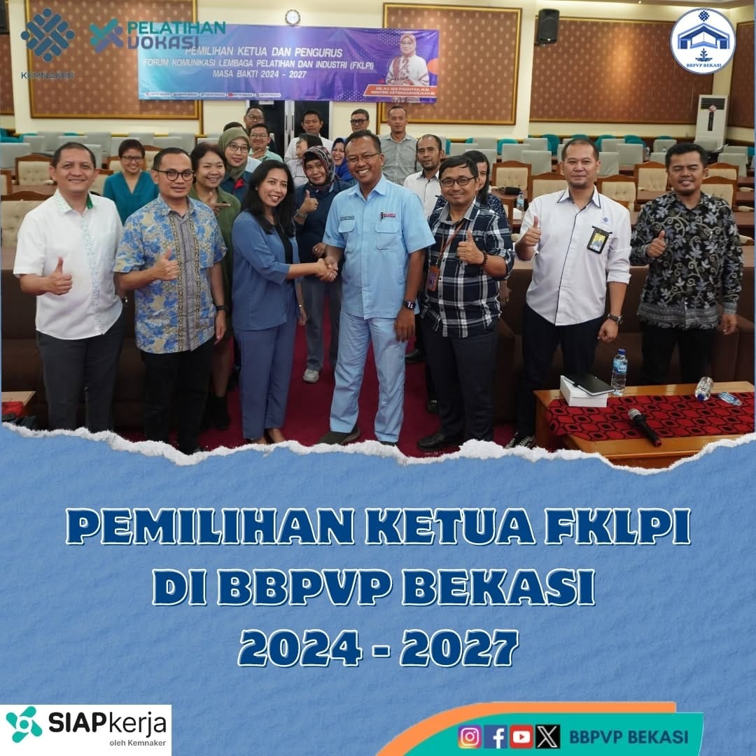 Post 8 by Balai Besar Pelatihan Vokasi dan Produktivitas (BBPVP) Bekasi on Instagram (carousel)