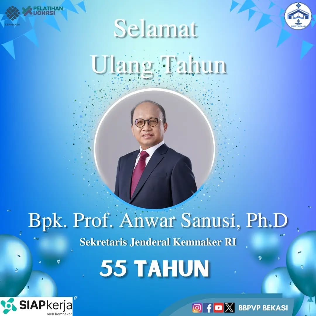Post 3 by Balai Besar Pelatihan Vokasi dan Produktivitas (BBPVP) Bekasi on Instagram (image)