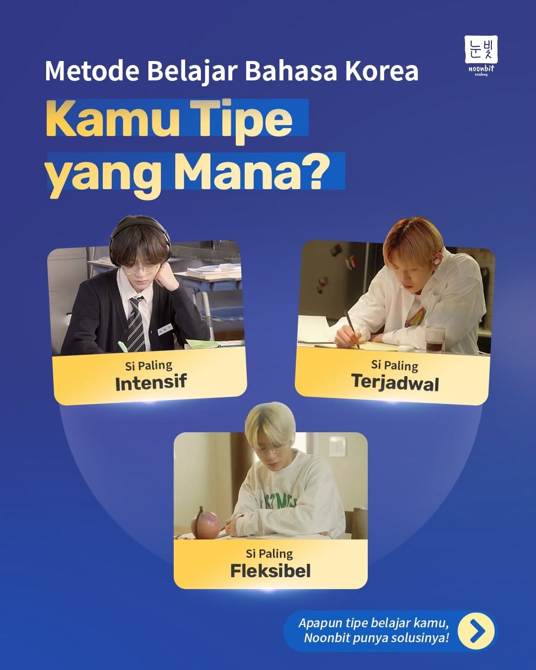 Post 10 by Kursus Bahasa Korea Online #1 🇰🇷🇮🇩 on Instagram (carousel)