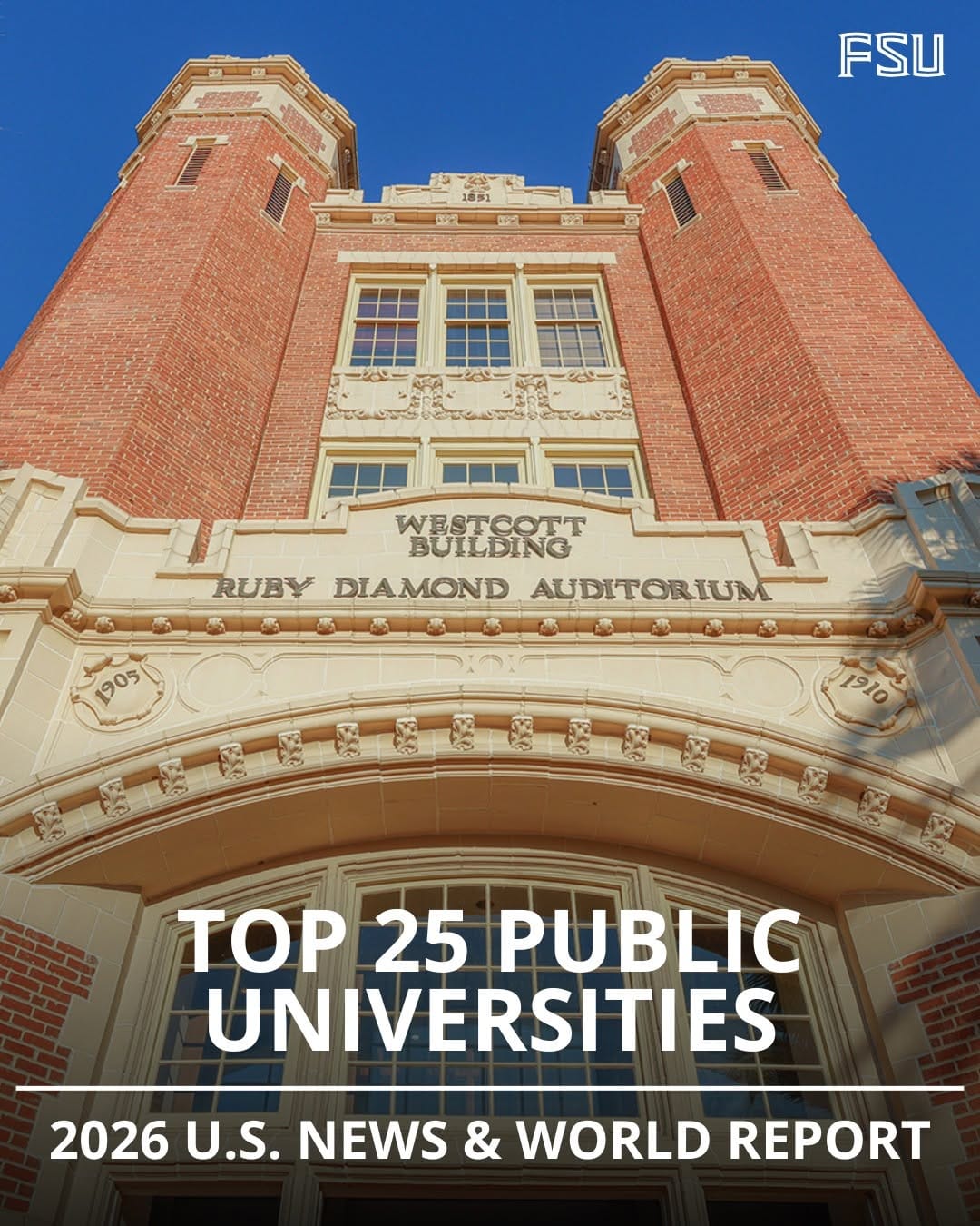 Post 10 by Florida State University on Instagram (image)