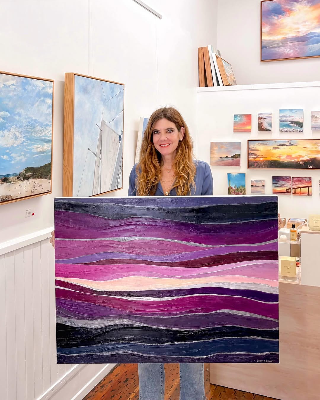 Post 6 by Stefanie Bales | San Diego Fine Artist, Muralist, Aestheticist on Instagram (carousel)