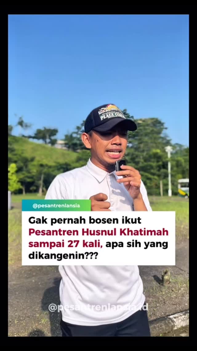 Post 8 by Pesantren Lansia Bahagia on Instagram (video)