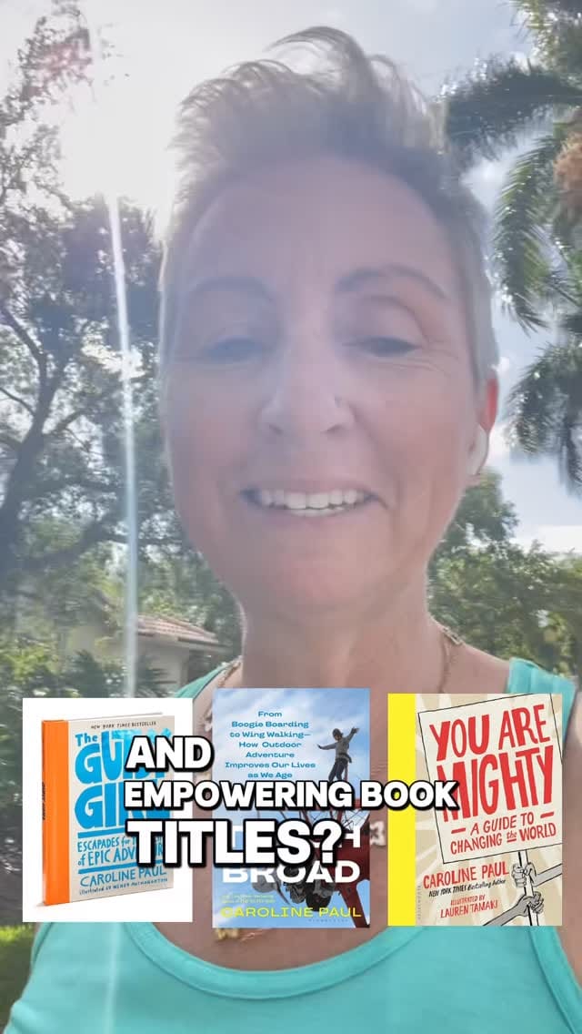 Post 6 by Caroline Paul on Instagram (video)