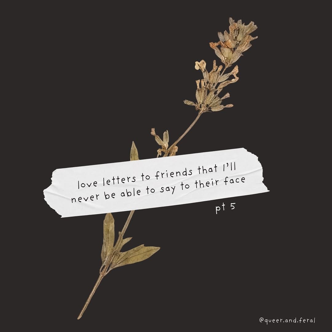 Post 6 by Queer&Feral on Instagram (carousel)