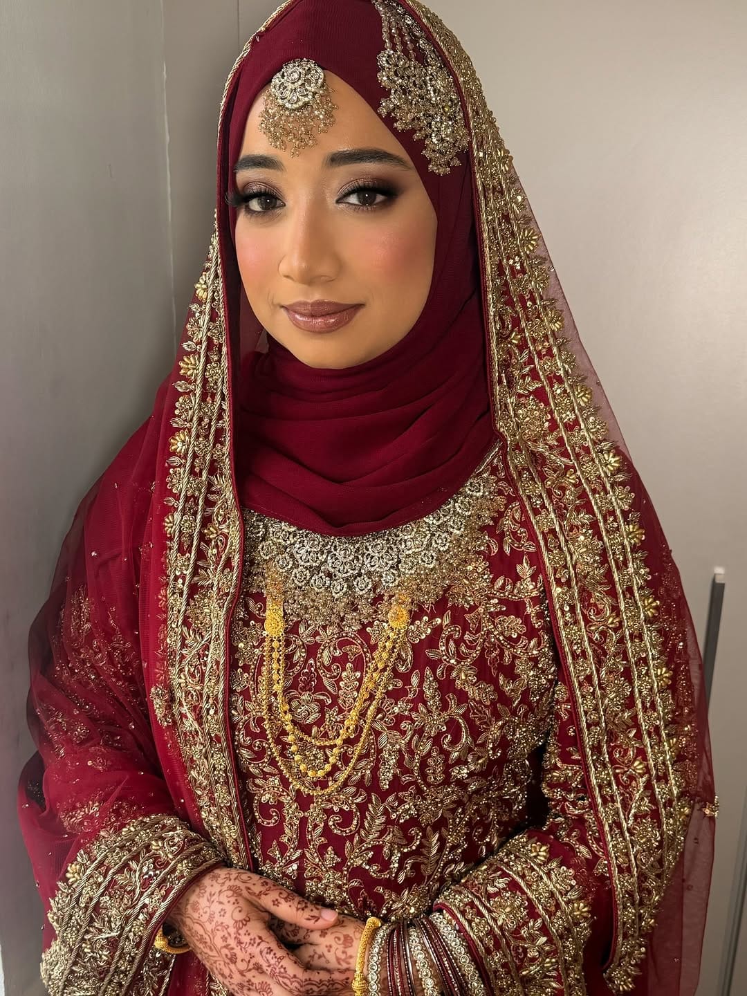 Post 6 by London Bridal Makeup artist & Hijab stylist 10 years Experience on Instagram (carousel)