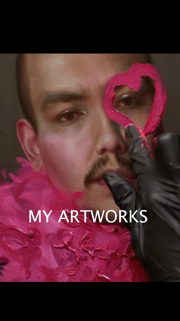 Post 3 by Zarina | Your Oil Painting Friend on Instagram (video)