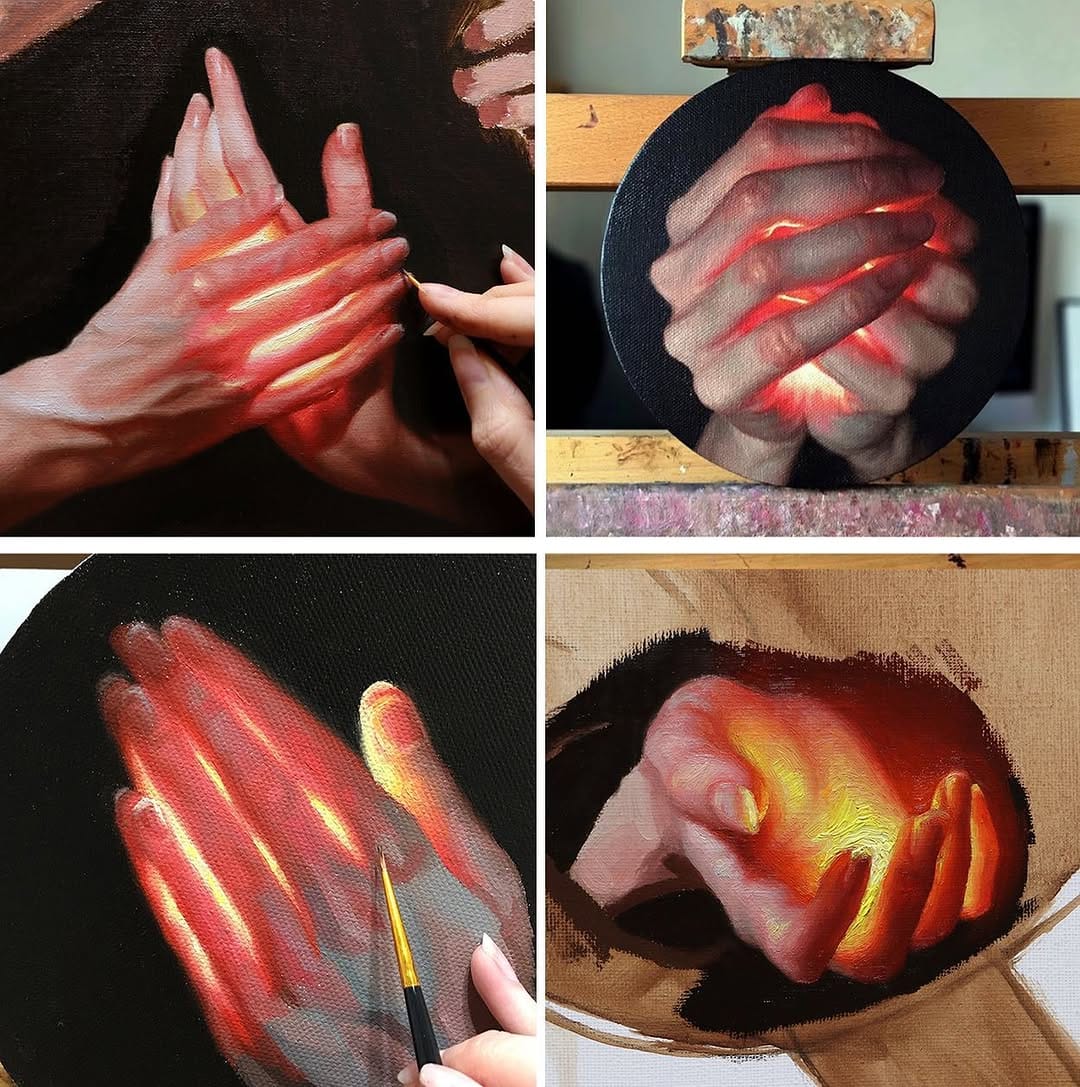 Post 10 by Zarina | Your Oil Painting Friend on Instagram (image)
