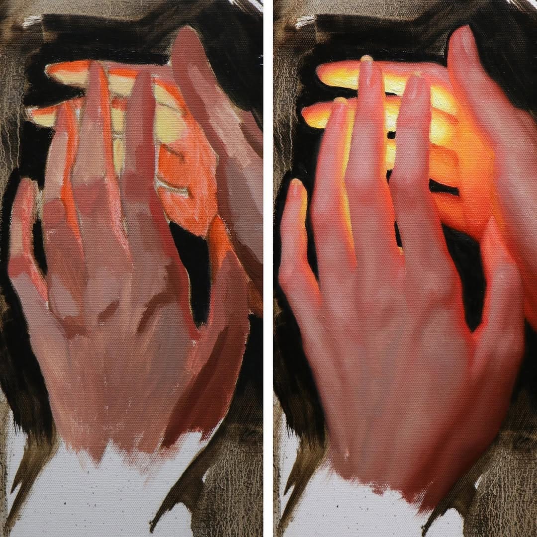 Post 7 by Zarina | Your Oil Painting Friend on Instagram (carousel)