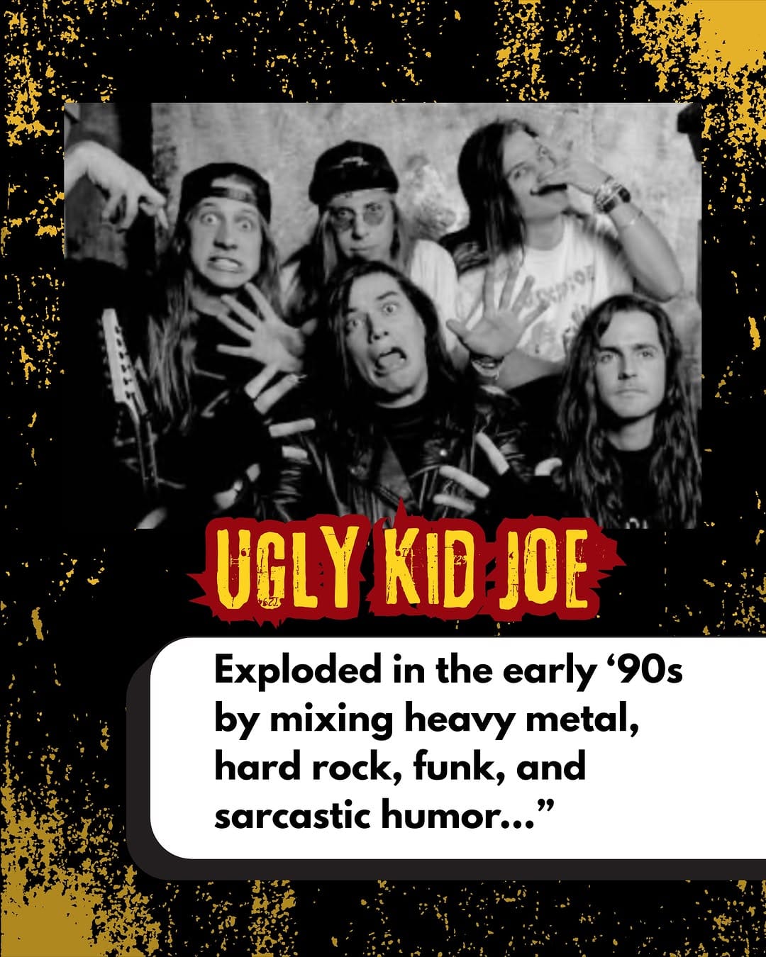 Post 6 by Ugly Kid Joe on Instagram (carousel)