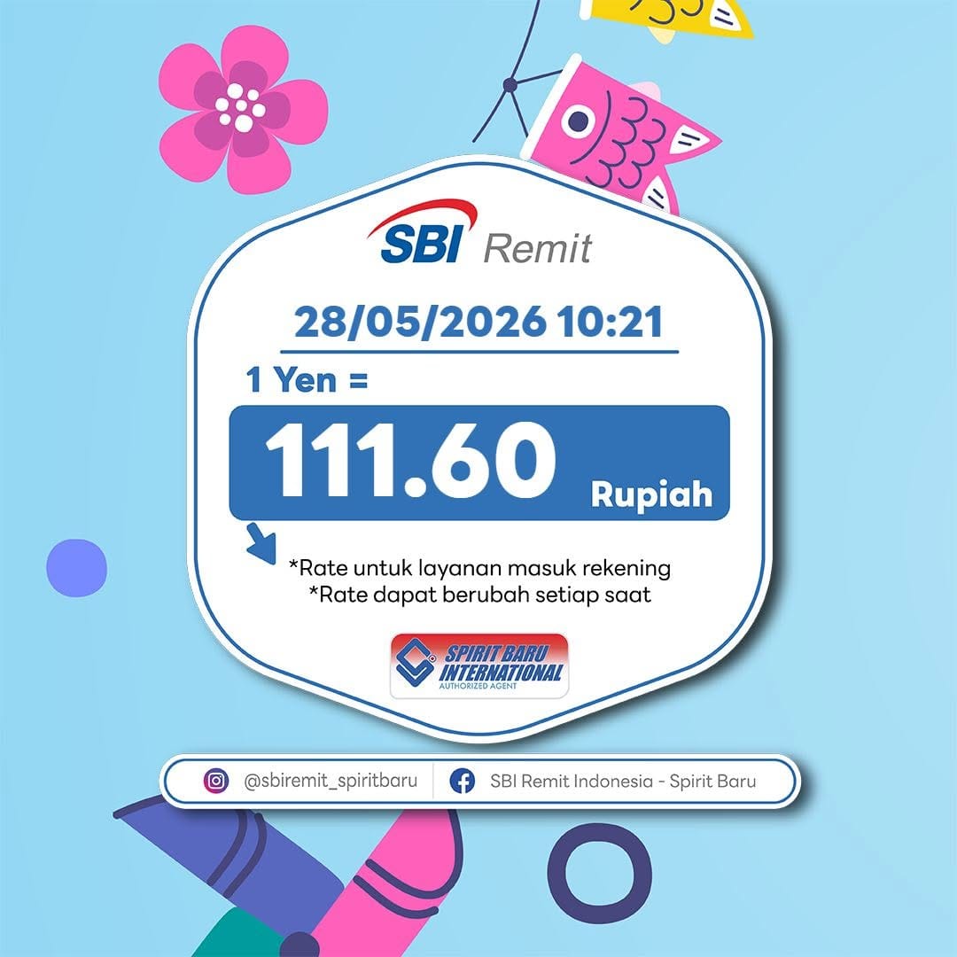 Post 1 by SBI Remit Indonesia-SpiritBaru on Instagram (image)