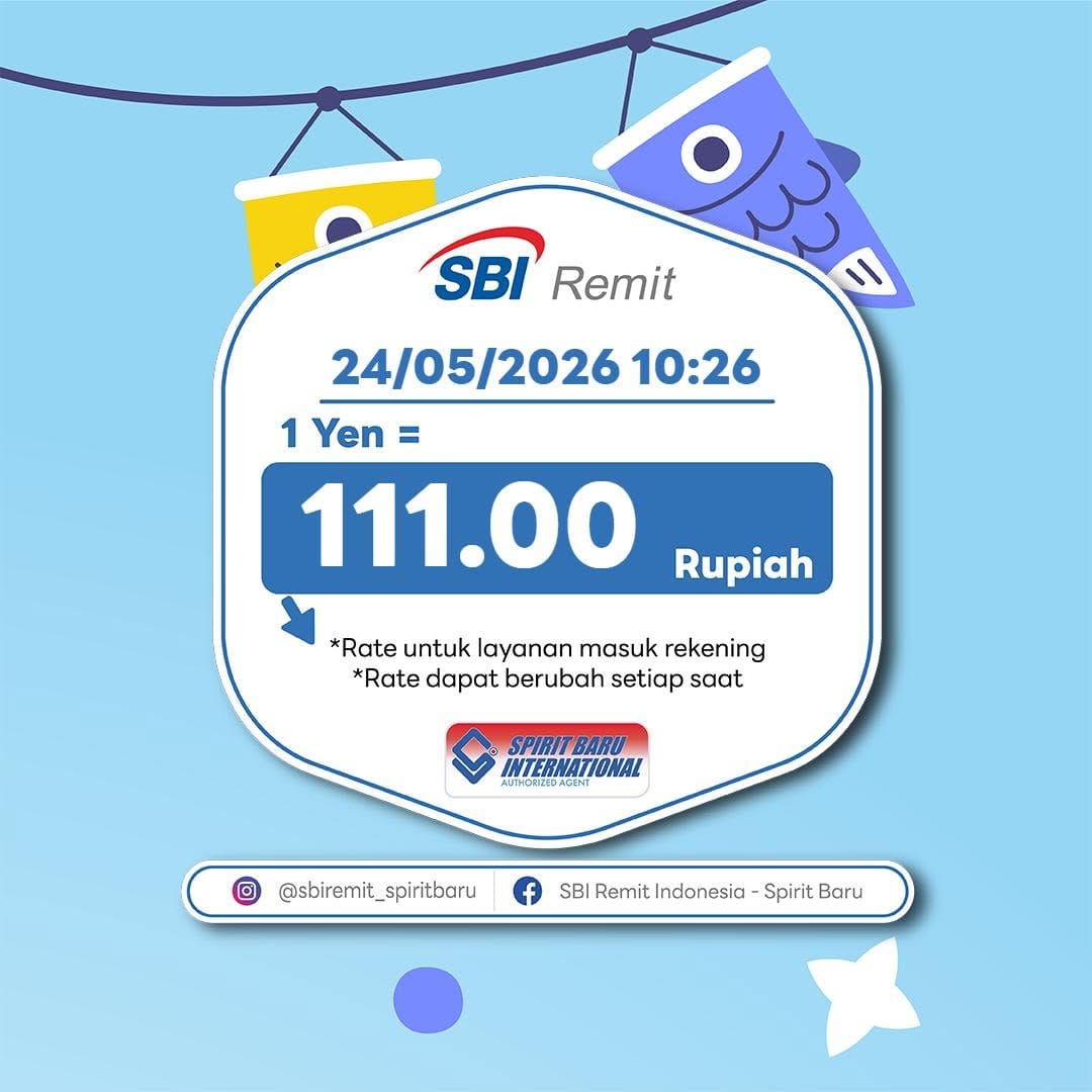 Post 9 by SBI Remit Indonesia-SpiritBaru on Instagram (image)