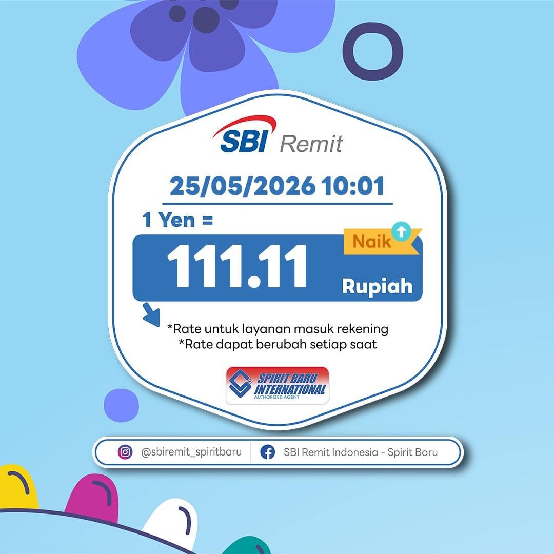 Post 7 by SBI Remit Indonesia-SpiritBaru on Instagram (image)