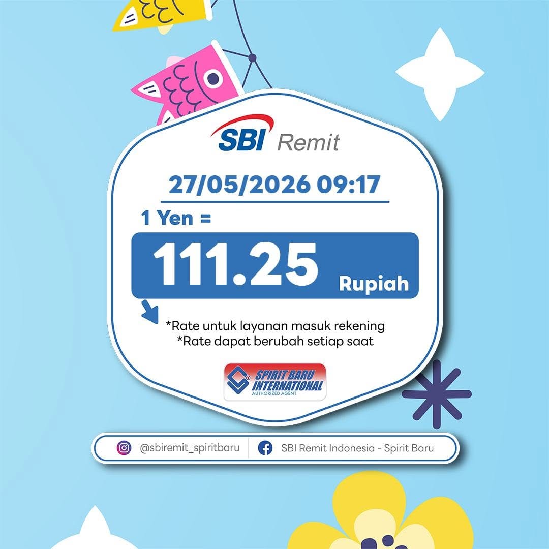 Post 3 by SBI Remit Indonesia-SpiritBaru on Instagram (image)