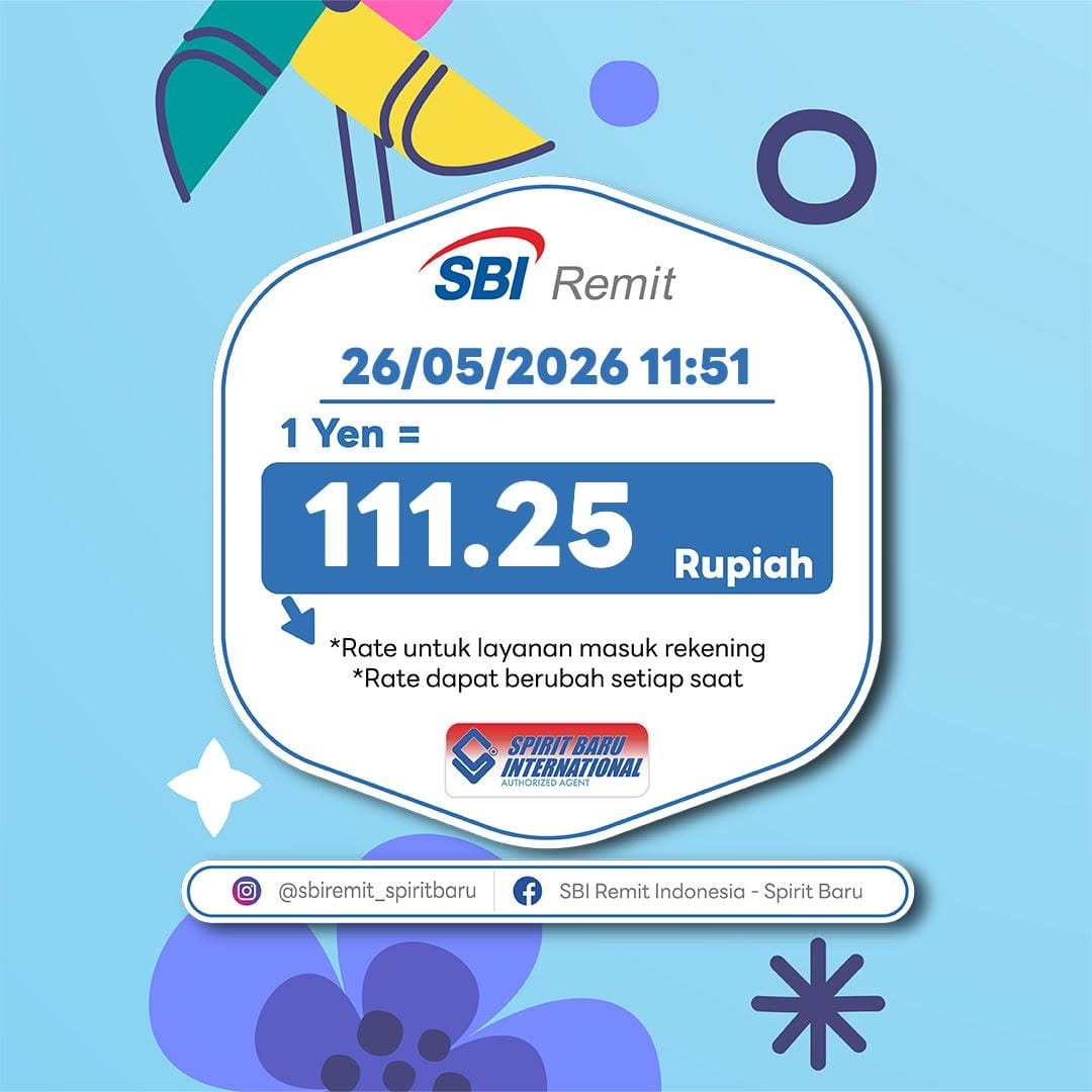 Post 4 by SBI Remit Indonesia-SpiritBaru on Instagram (image)
