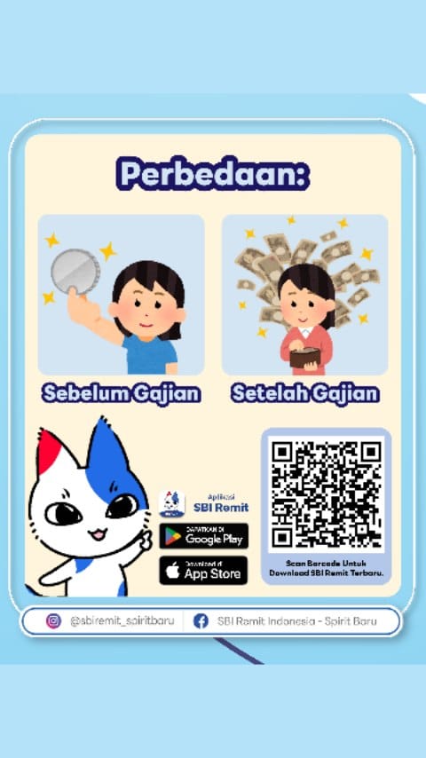 Post 5 by SBI Remit Indonesia-SpiritBaru on Instagram (video)